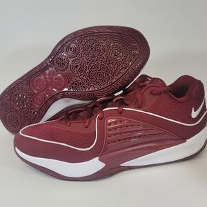 Nike KD 16 TB Promo Maroon Red White Basketball Shoes Size 13 Mens FN7091-602